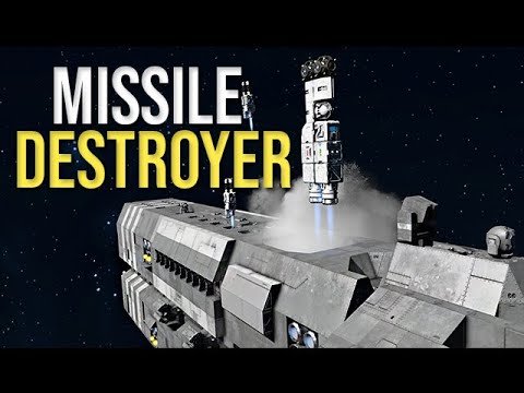 Space Engineers – Missile Destroyer 5k Range