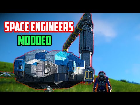 Space Engineers Modded Gameplay. Ep 1