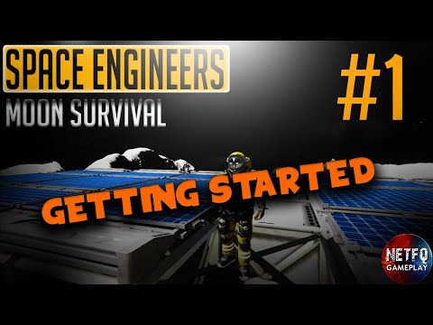 Space Engineers – Moon Survival- Episode #1
