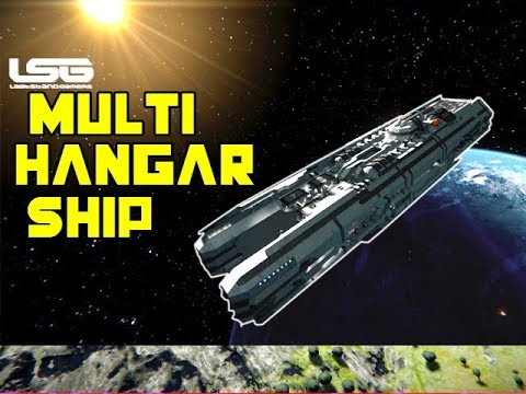 Space Engineers – Multi Hangar Ship – Gradivus Maxima