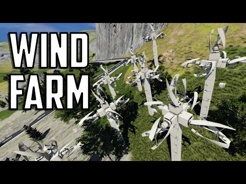 Space Engineers – S2E50 'Building A Wind Farm'