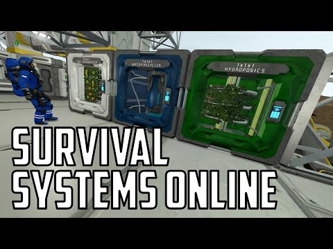 Space Engineers – S3E18 'Food And Survival Systems Online'