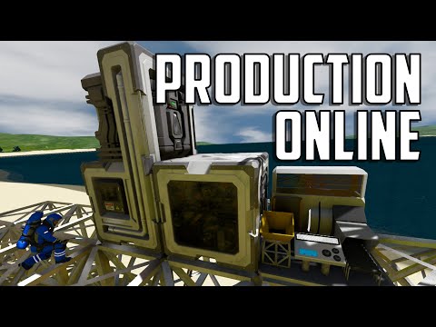Space Engineers – S4E02 'Initial Production Coming Online'