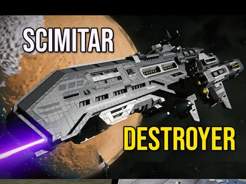 Space Engineers – SCIMITAR – Destroyer