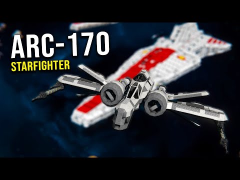 Space Engineers – STAR WARS ARC-170 Imperial Fighter!