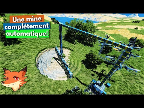 Space Engineers – Survie #07 [FR] Une mine automatisée!
