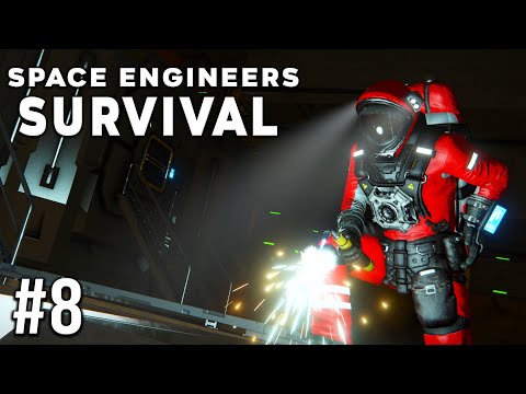 Space Engineers – Survival Ep #8 – WELDER Pit Online!