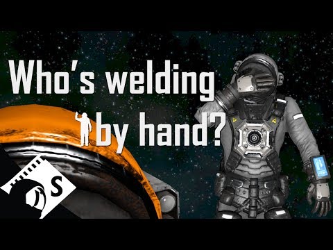 Space Engineers Tutorial: Conveyors and Welding Ships (Part 7 of a survival tutorial series)