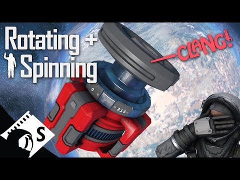 Space Engineers Tutorial: Rotors (tips, tutorials and tests for survival)