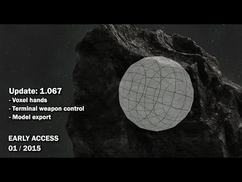 Space Engineers – Update 01.067: Voxel hands, Terminal weapon control