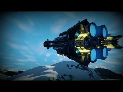 Space Engineers: WCO Heavy Cruiser Launch