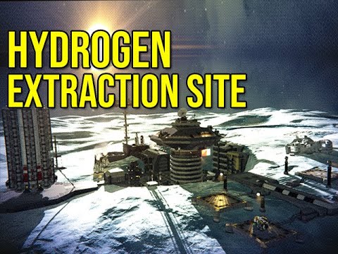 Space Engineers – Xelas Hydrogen Station Ice Moon