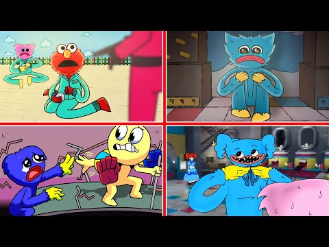 SQUID GAME BUT HUGGY WUGGY KILL PLAYERS !! – Poppy Playtime BEST Animations #5