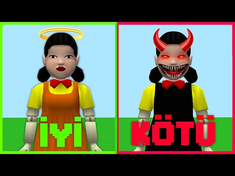 SQUİD GAME KÖTÜ İKİZİ! 😈 – Minecraft ZENGİN FAKİR HAYATI