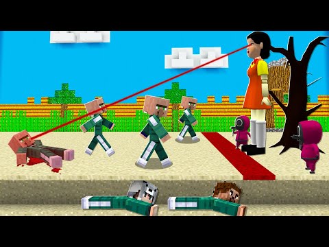 SQUİD GAMEDE HİLE YAPTIK 😱 – Minecraft