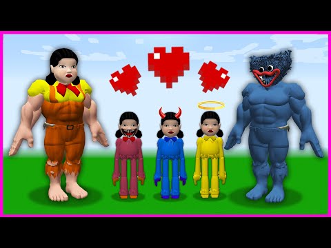 SQUİD GAME'NİN ÜÇÜZ BEBEĞİ OLDU! 😍 – Minecraft