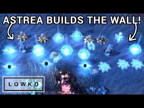 StarCraft 2: Astrea's LATE GAME Cannon "Rush"!