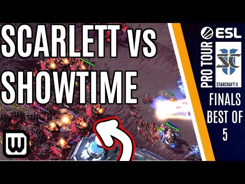Starcraft 2 ESL Open Finals – Scarlett (Zerg) vs Showtime (Protoss)