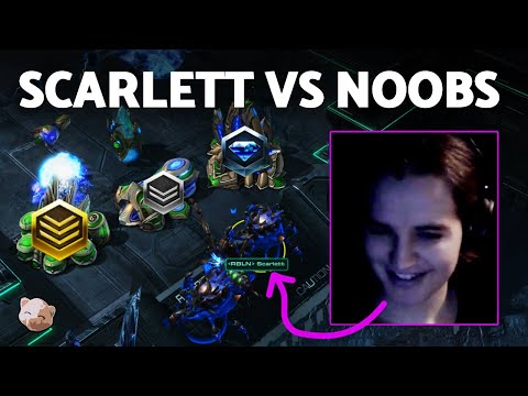 StarCraft 2 – How Quickly Can SCARLETT Dispose Of Noobs? | Holdout Challenge