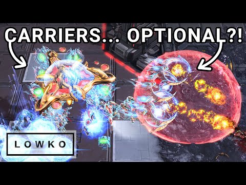 StarCraft 2: Neeb Plays SKYTOSS Without CARRIERS?! (Scarlett vs Neeb)
