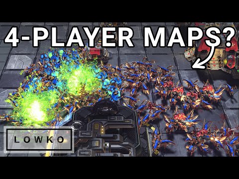 StarCraft 2: New Map "Nautilus" – FOUR PLAYER Maps in 2021?!