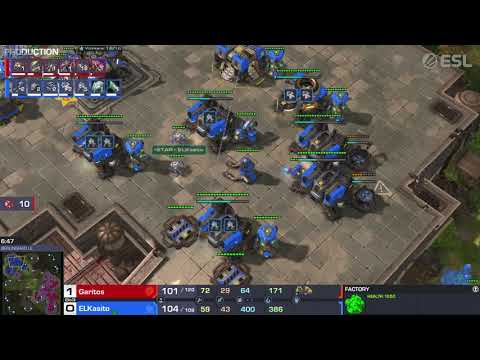 Starcraft 2 Romania EPT Open Cup #94 Europa ELKasito Vs. Garitos Mach 2