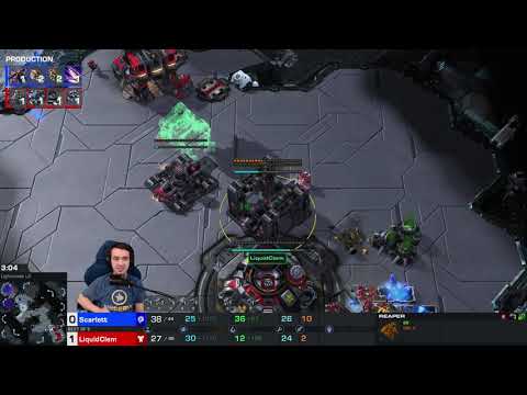 StarCraft 2: Scarlett (Zerg/Protoss) vs Clem (Terran) – ESL Open Finals