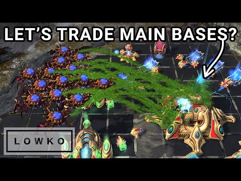StarCraft 2: Why Would You Trade Your MAIN BASE?! (Viewer Games)