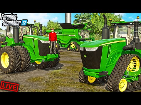 STARTING $1,000,000 FARM ELMCREEK (LIVE) | MULTIPLAYER | FARMING SIMULATOR 22