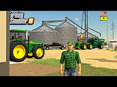 STARTING A NEW FARM IN NEBRASKA WITH $5,000,000 (ROLEPLAY) | FARMING SIMULATOR 2019