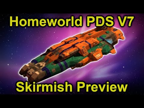 Taking a dive into the mod! | Homeworld 2 PDS V7 | Skirmish Preview