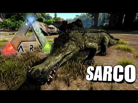 Taming A Sarco | Ark Survival Evolved | The Island