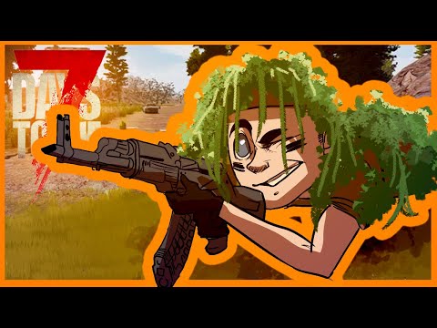 Target SPOTTED – 7 Days to Die PVP! (7 Days to Die – "The Hunt" Day 2)