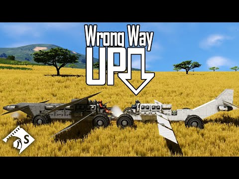 Teaching Capac Aerodynamics in Space Engineers for Wrong Way Up