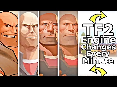 Team Fortress 2 But The Engine Changes Every Minute