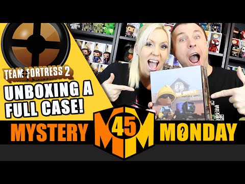 TEAM FORTRESS 2 : Full Case of Mini Vinyl Figures: Unboxing Review