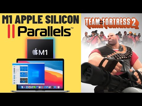 Team Fortress 2 – M1 Apple Silicon Parallels 16.5 – MacBook Air 2020