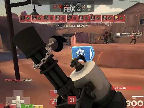 Team Fortress 2: Mann Vs. Machine Heavy Gameplay (Rust Valley – RC2 Advanced Roadblock)
