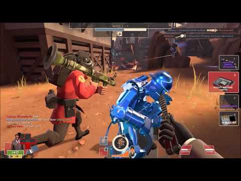 Team Fortress 2: MvM Goldpit (Gilded Mainframe)