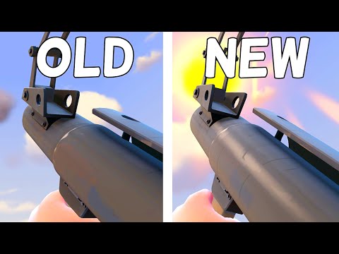 Team Fortress 2 – Original vs. Reanimated All Weapons Comparison 4K 60FPS