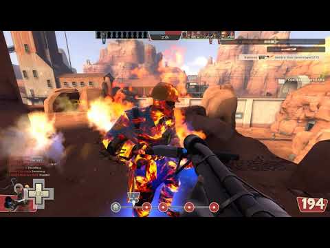 Team Fortress 2 Pyro Gameplay