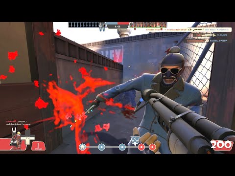 Team Fortress 2 Pyro Gameplay (Frontier)