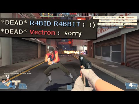 Team Fortress 2 Scout Gameplay (Kong King)