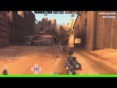 Team Fortress 2 Sniper Gameplay tf2 Machina