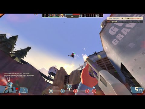 Team Fortress 2 Soldier Gameplay (Frontier)