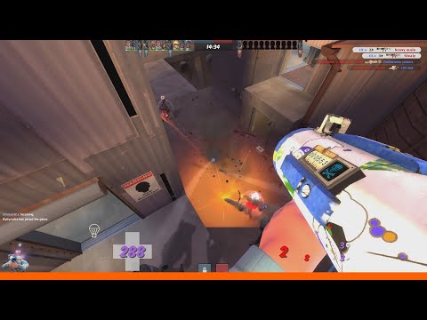 Team Fortress 2 Soldier Gameplay [TF2 Airstrike]