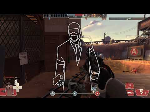 Team Fortress 2 Spy Gameplay