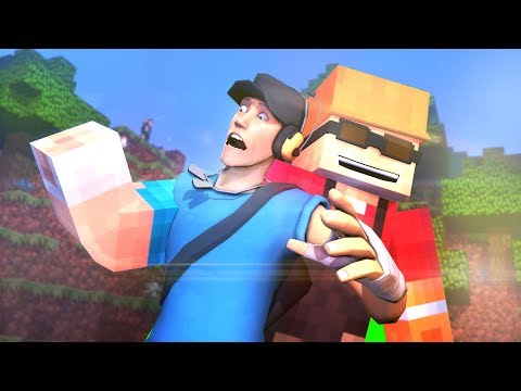 Team Fortress 2 X Minecraft (SFM Animation)