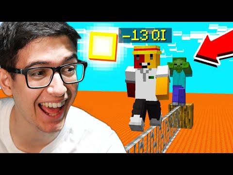 TESTEI O QI DO GELEIA NO MINECRAFT E ELE PASSOU VERGONHA…