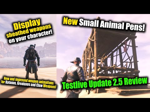 Testlive Update 2.5 Review | Conan Exiles
